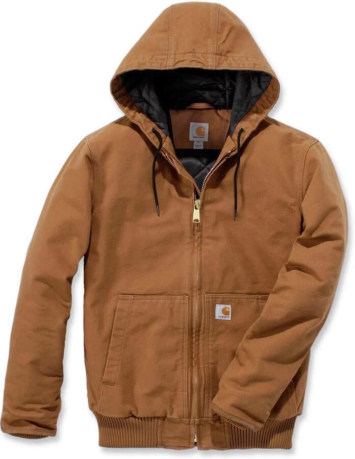 Carhartt Loose Fit Washed Duck Insulated Active Jack