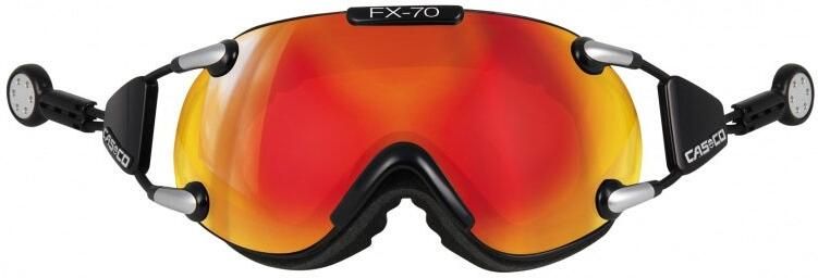 Casco Fx70 Carbonic Blk Orange Mirror