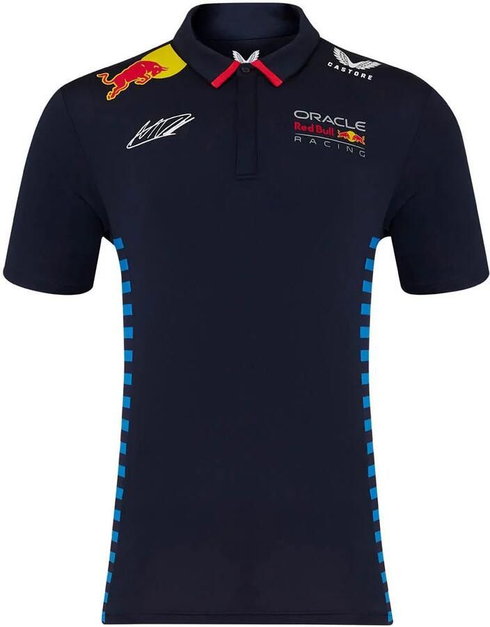 Castore Oracle Red Bull Checo Perez Driver Polo Shirt