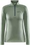 Craft core gain midlayer skipully groen dames - Thumbnail 2