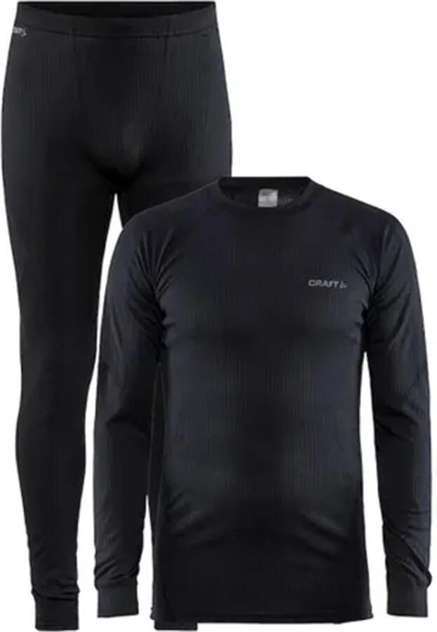 Craft core dry baselayer thermoset zwart heren