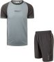 Cruyff T-shirt + short Hoof blauw grijs Shirt + broek Jongens Meisjes Polyester Ronde hals 128 - Thumbnail 2