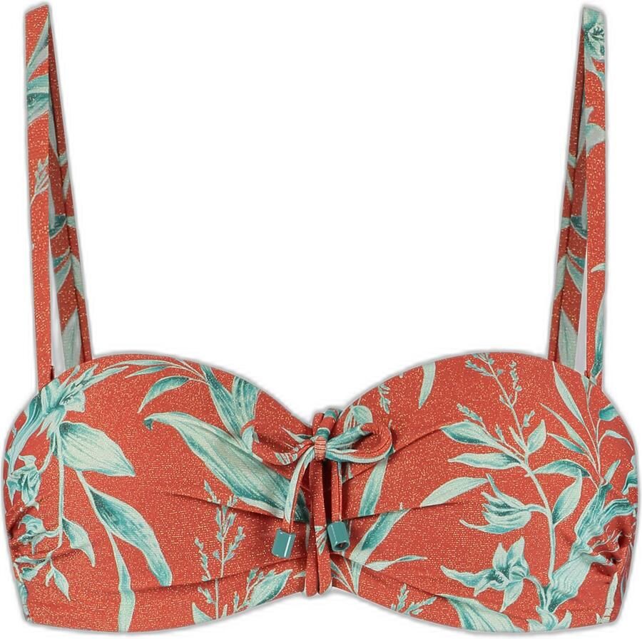 Cyell Rusty Rose Multi-way Bandeau Bikinitop
