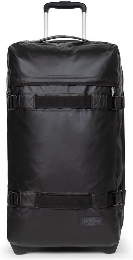 Eastpak Reis in stijl met deze grote koffer Transit'r L in Tarp Black Unisex