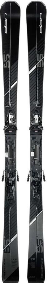 Elan Primetime 55+ Black Edition + Fusion X Binding