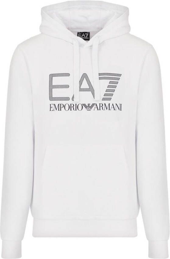 Emporio armani Hooded Sweatshirt With Oversized Logo