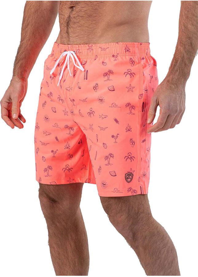 Falcon zwemshort Dray neon roze