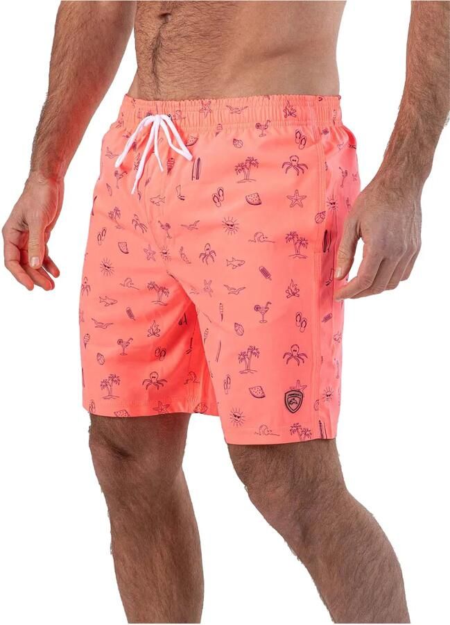 Falcon zwemshort Dray neon roze