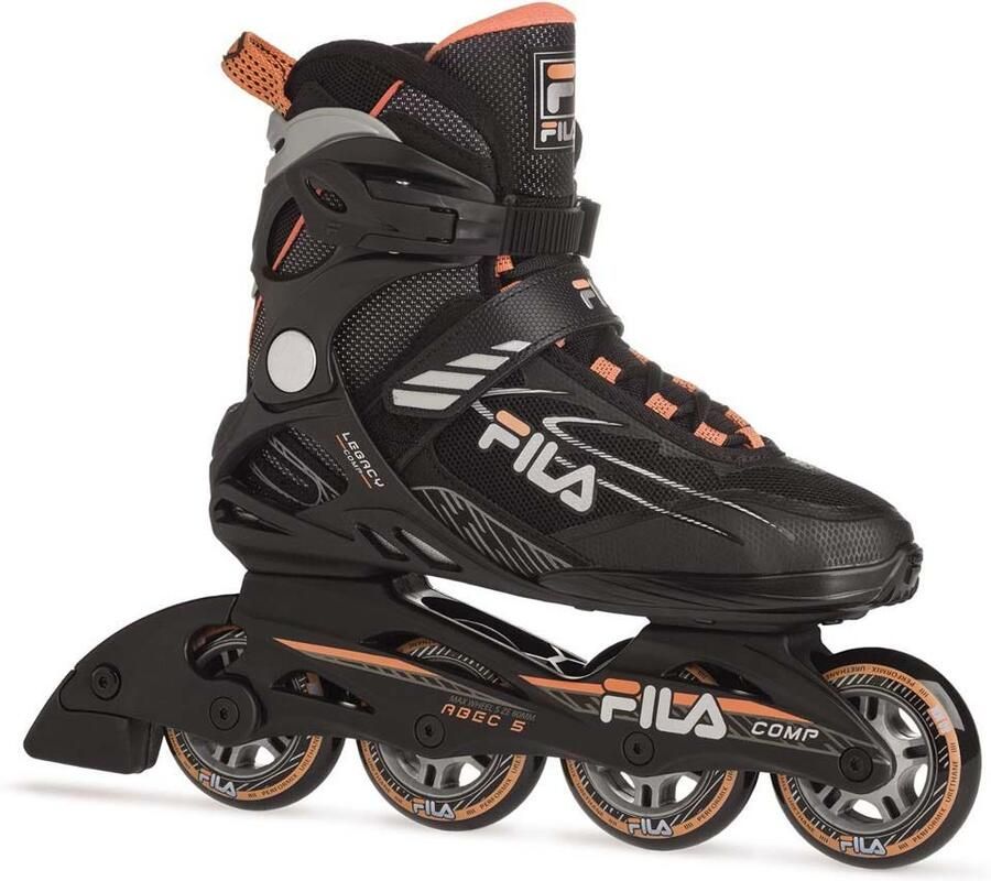 Fila legacy comp 22 skeelers zwart roze dames