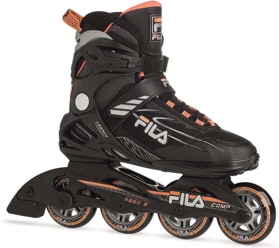 Fila legacy comp 22 skeelers zwart roze dames