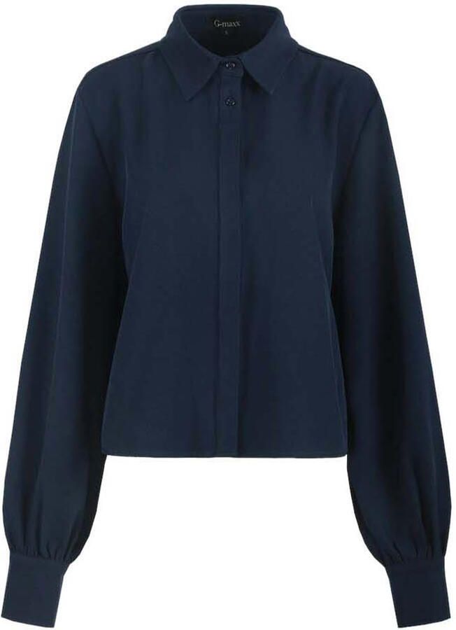 G-maxx blouse donkerblauw - Foto 3