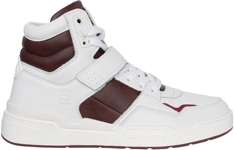 G-Star Witte G Star Raw Attacc Mid Lea W Hoge Sneaker - Foto 2