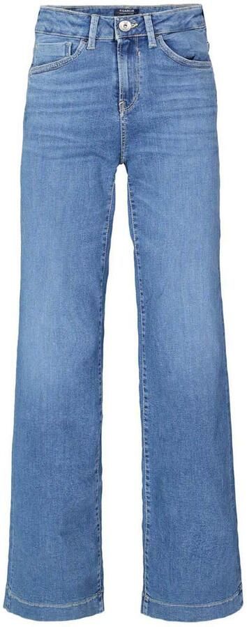 Garcia wide leg jeans light blue denim - Foto 3