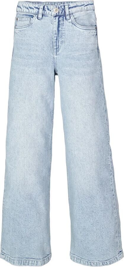 Garcia high waist loose fit jeans light blue denim - Foto 4