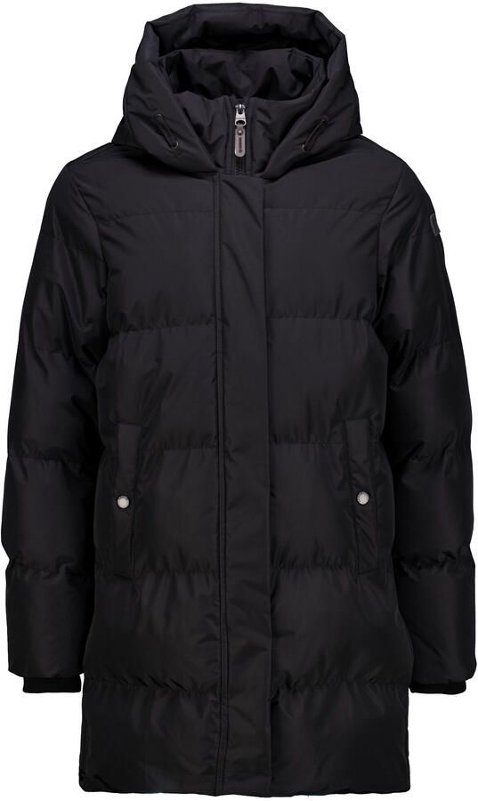 Garcia Regular fit gewatteerde tel in stiksels met logo-applicatie - Foto 4