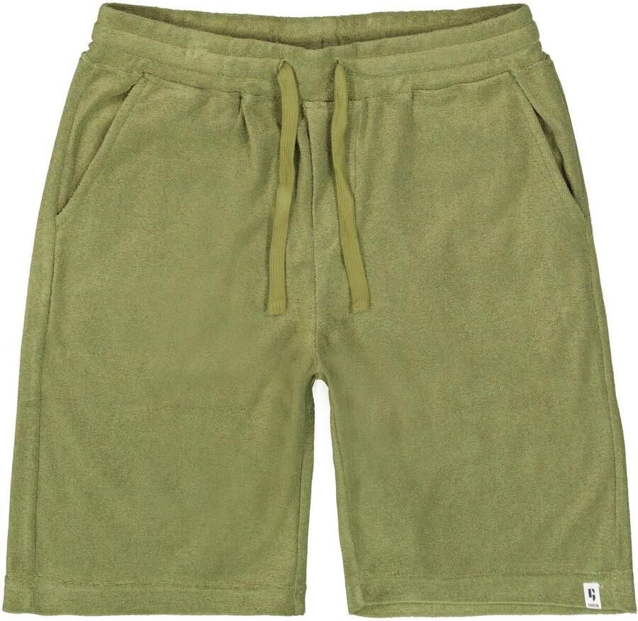 Garcia short met steekzakken en labeldetail