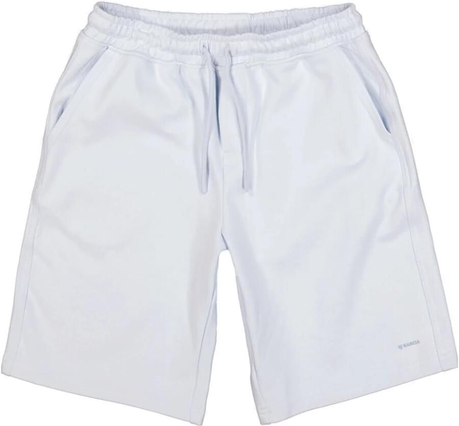 Garcia relaxed regular waist sweatshort lichtblauw - Foto 3