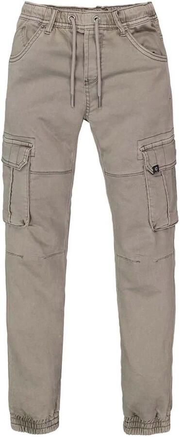 Garcia regular fit cargobroek grijs Jongens Jog denim Effen 134 - Foto 4