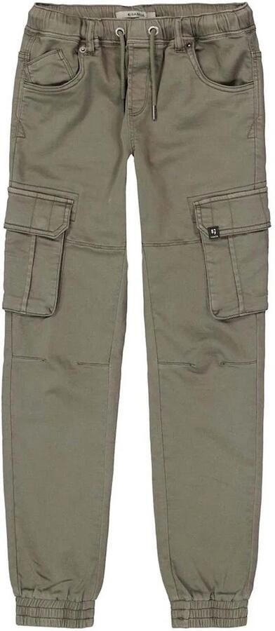 Garcia regular fit cargobroek mosgroen Jongens Jog denim Effen 164 - Foto 8