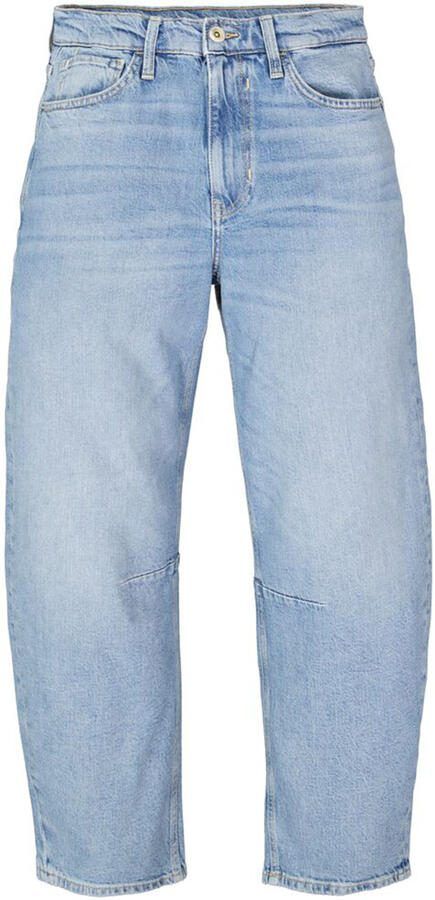 Garcia high waist barrel jeans medium blue denim - Foto 4