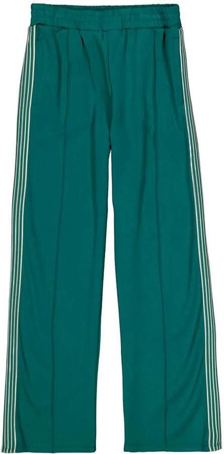 Garcia straight leg gestreepte broek groen - Foto 3
