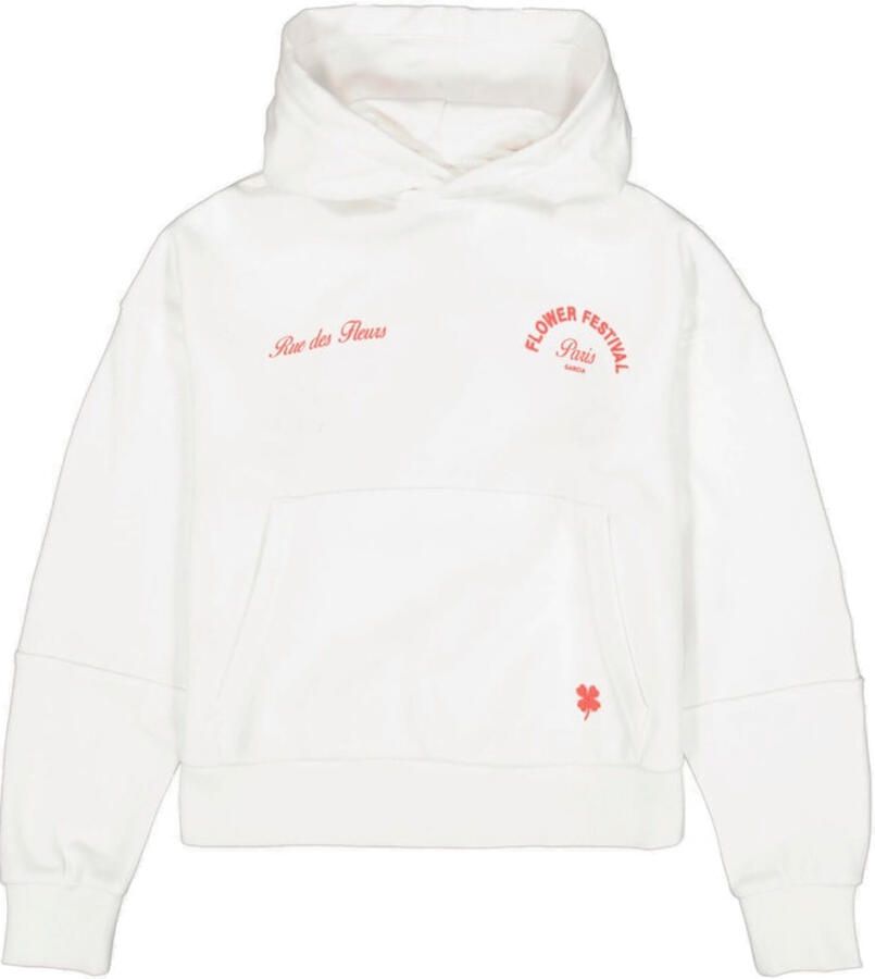 Garcia regular fit hoodie met motiefstitching - Foto 4