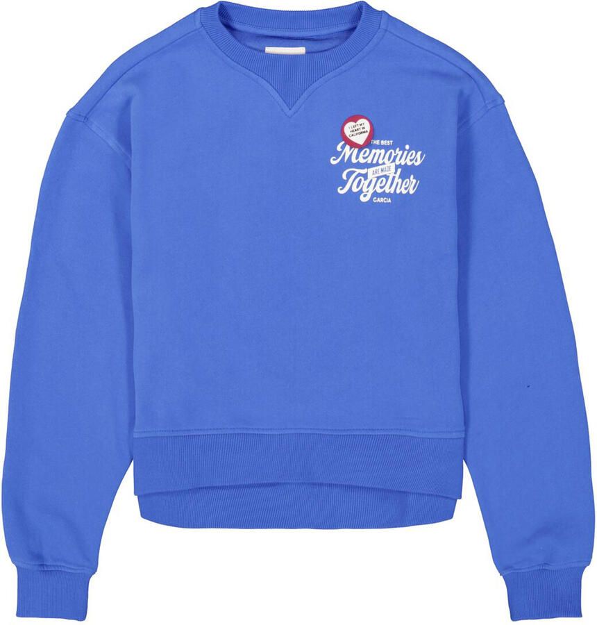 Garcia Sweatshirt met ribboorden