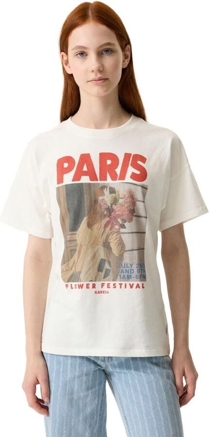 Garcia T-shirt van puur katoen - Foto 5