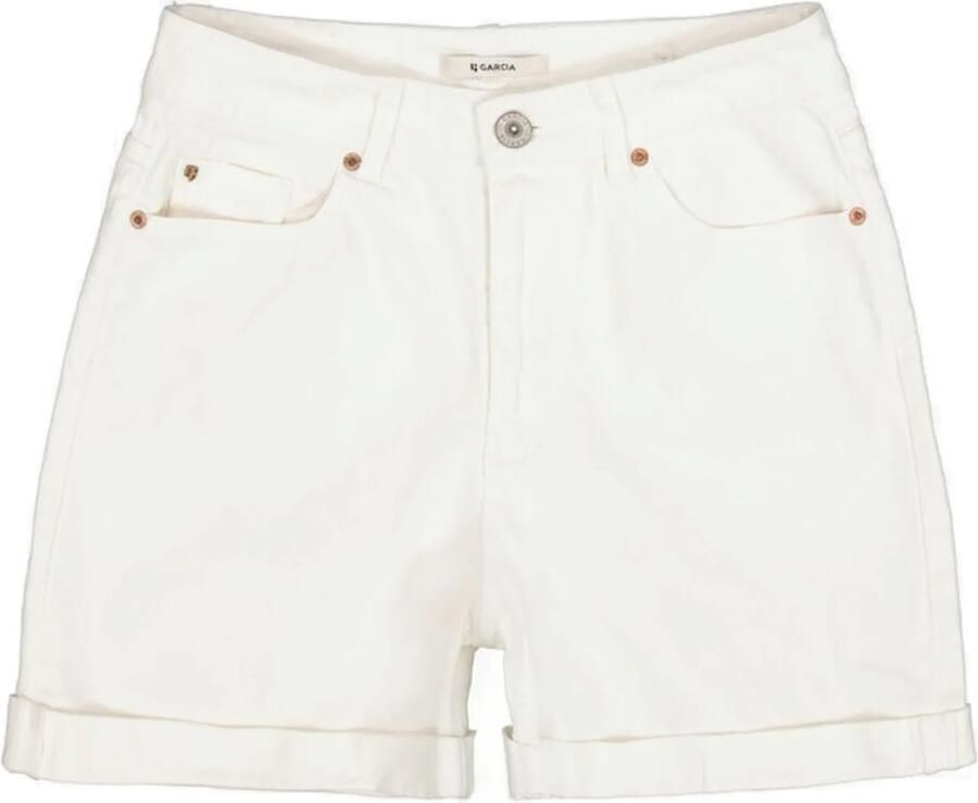 Garcia denim skinny high waist short wit - Foto 3