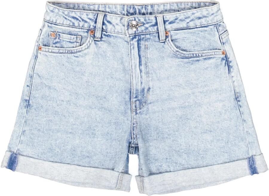 Garcia mom high waist denim short light blue denim - Foto 3