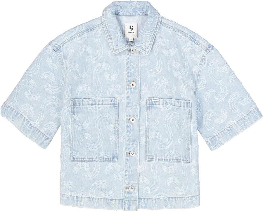 Garcia blouse light blue denim - Foto 2