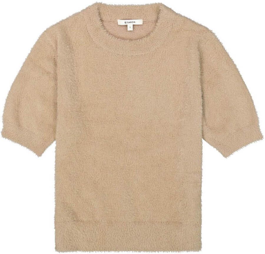 Garcia pullover trui taupe - Foto 3