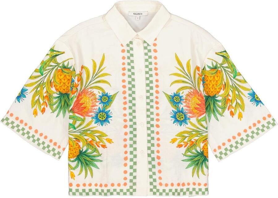 Garcia gebloemde blouse multi - Foto 3