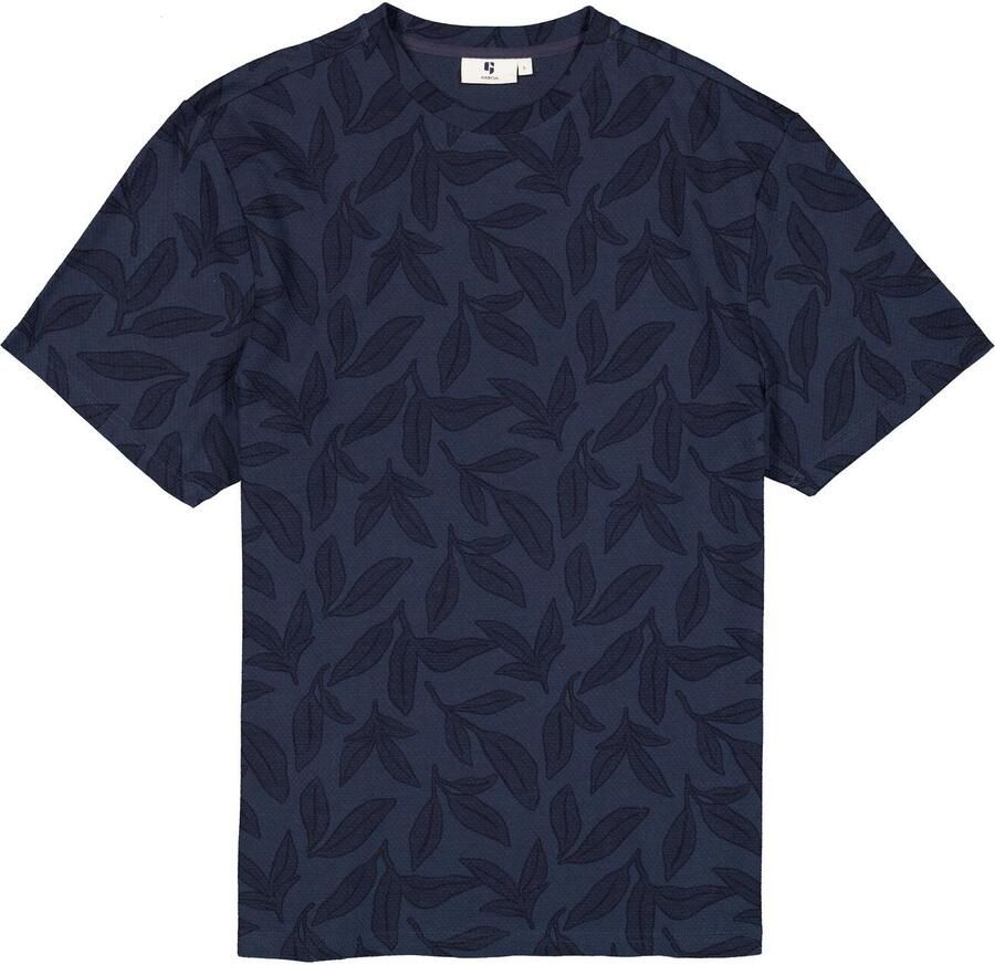 Garcia regular T-shirt donkerblauw - Foto 4