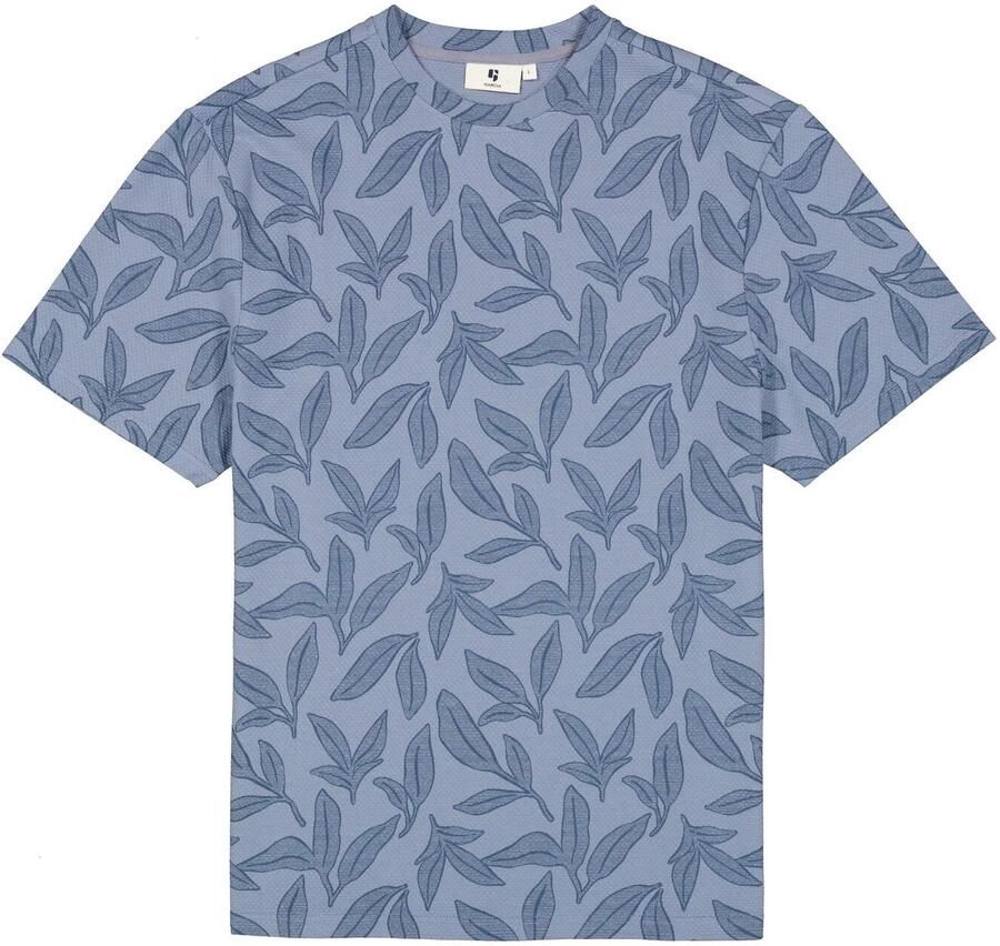 Garcia regular T-shirt blauw - Foto 3