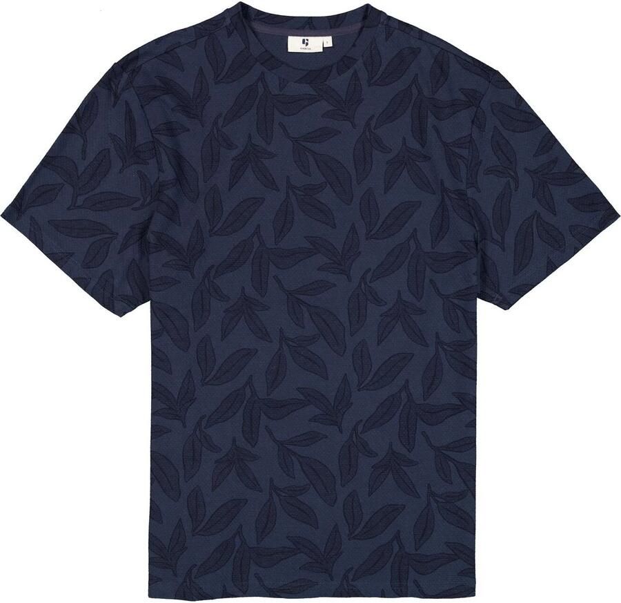 Garcia regular T-shirt donkerblauw - Foto 4