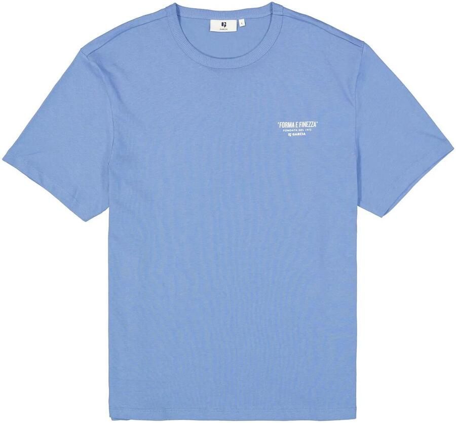 Garcia relaxed T-shirt met backprint riviera