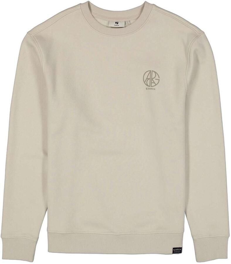 Garcia relaxed fit sweater met backprint soft buff - Foto 3