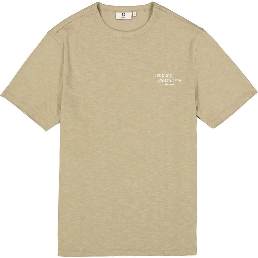 Garcia relaxed T-shirt met backprint groen - Foto 4