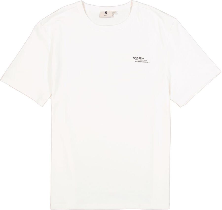 Garcia relaxed T-shirt met backprint wit - Foto 4