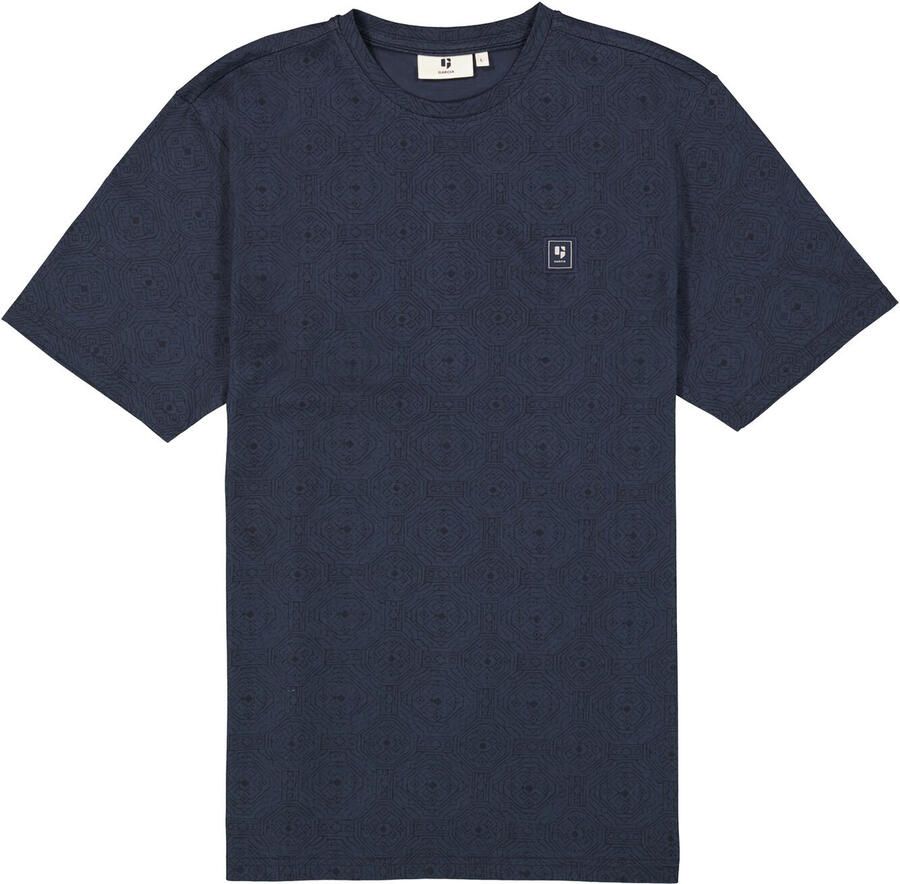 Garcia Print Logo T-shirt Heren