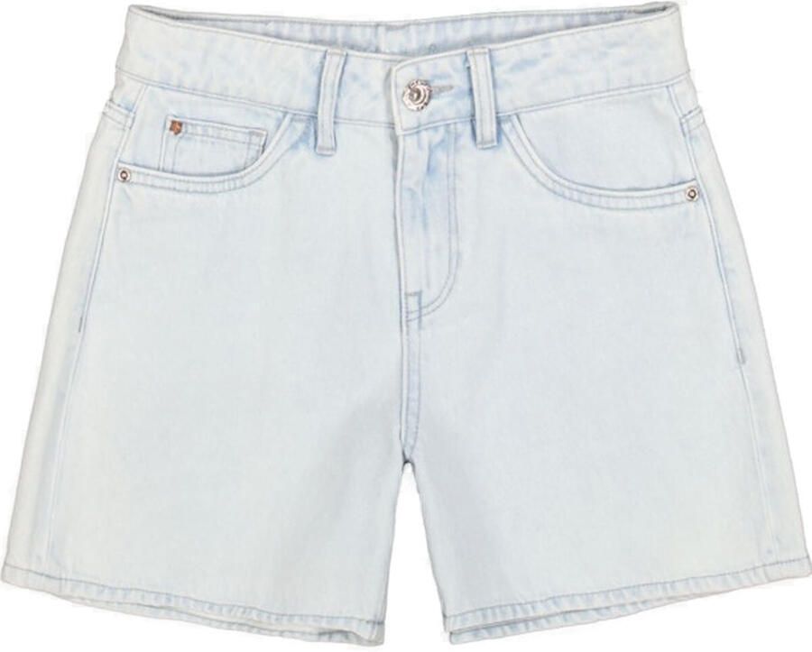 Garcia regular fit short met logopatch