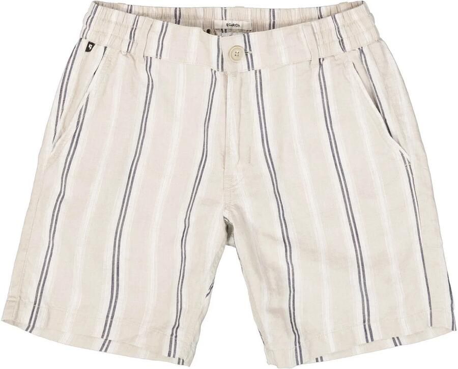 Garcia linnenn regular chino short ecru - Foto 4