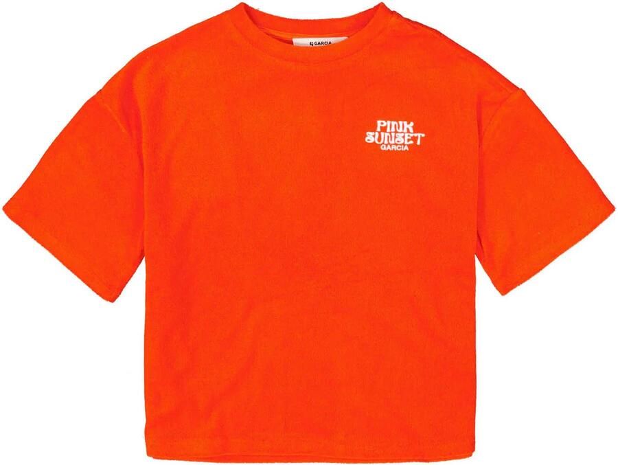Garcia T-shirt met state tprint