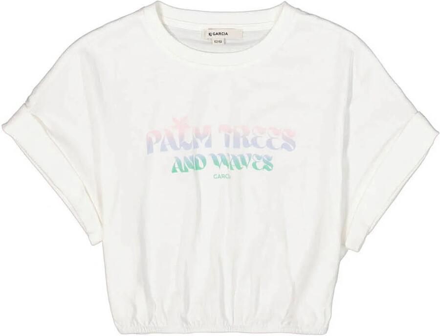 Garcia T-shirt met labelprint