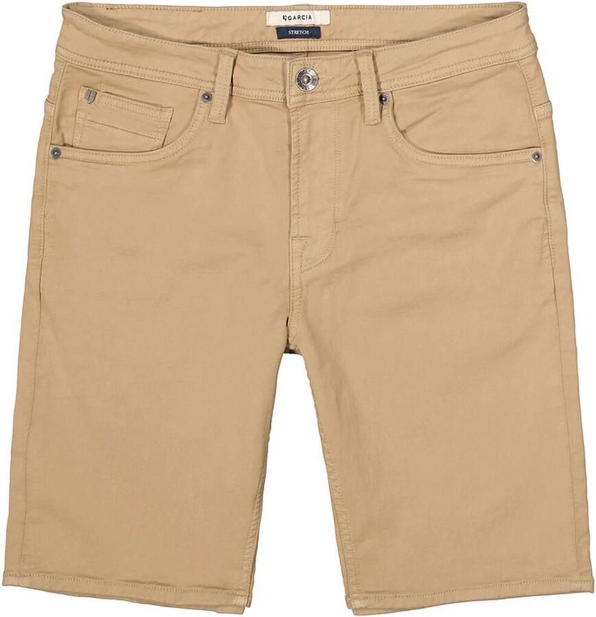 Garcia Russo 615 regular casual short camel - Foto 2