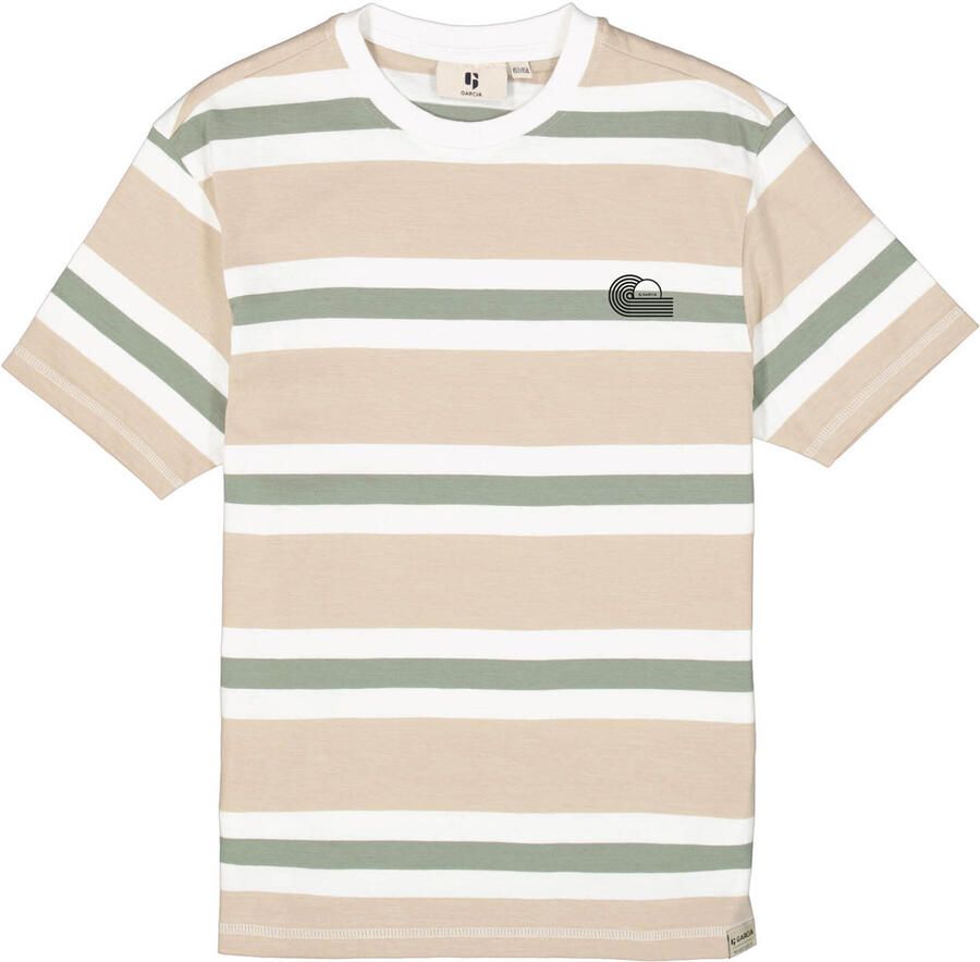 Garcia T-shirt met borstprint voor