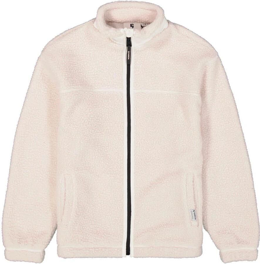 Garcia Gebreid fleecejack met print for