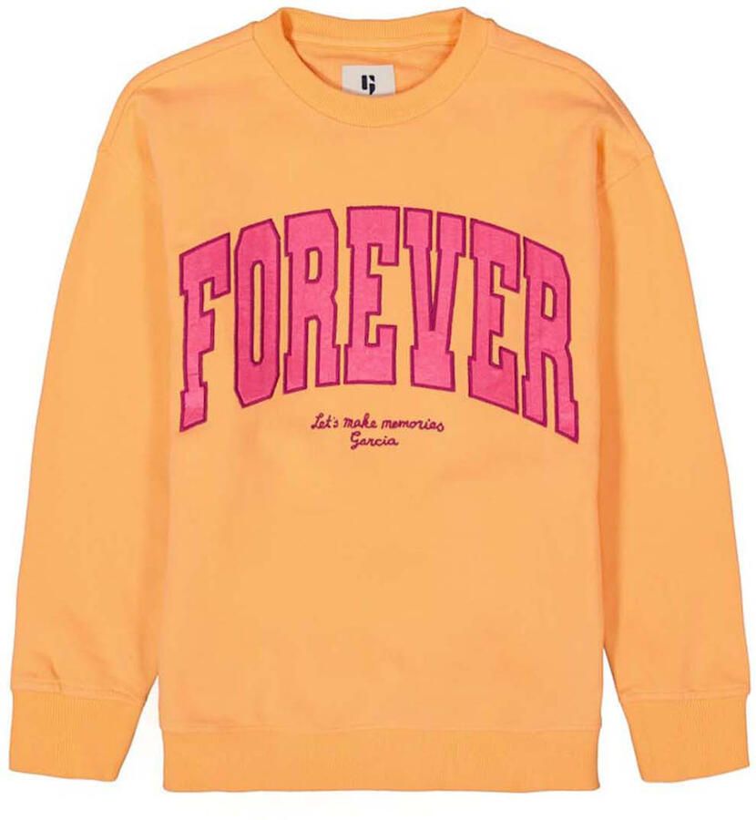 Garcia Sweatshirt met frontprint voor meisjes
