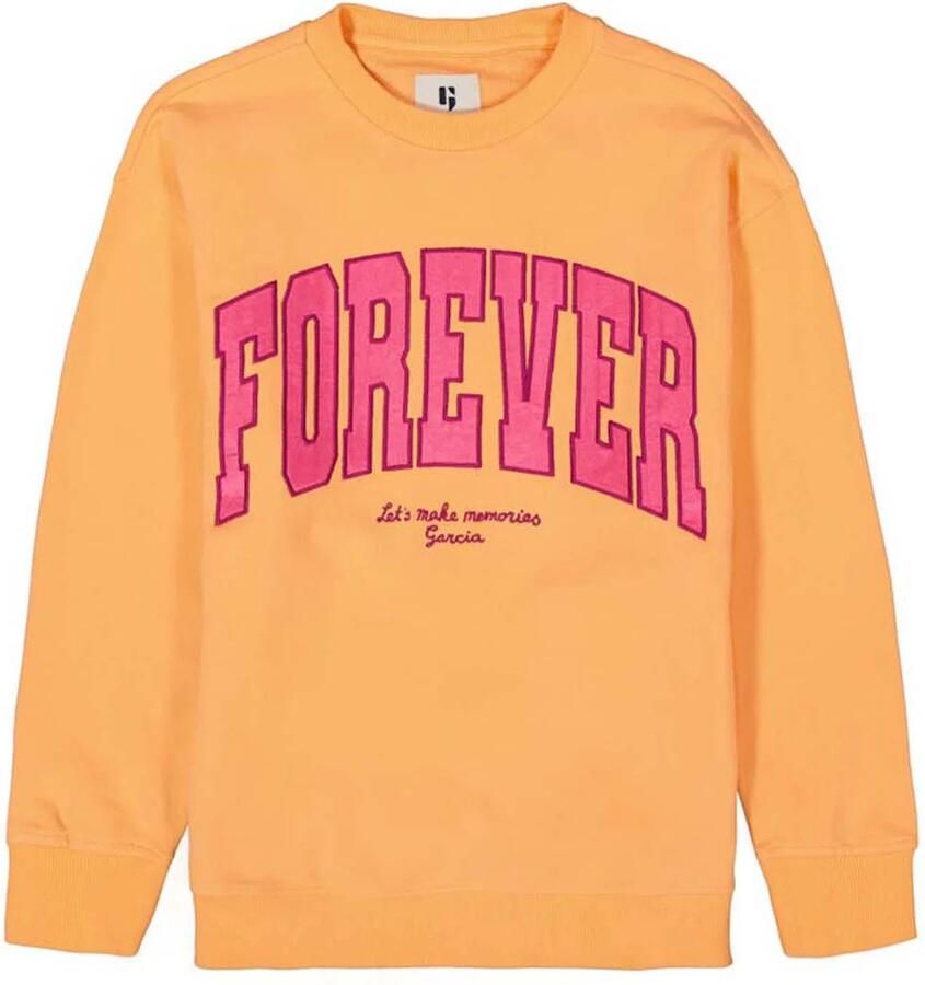 Garcia Sweatshirt met frontprint voor